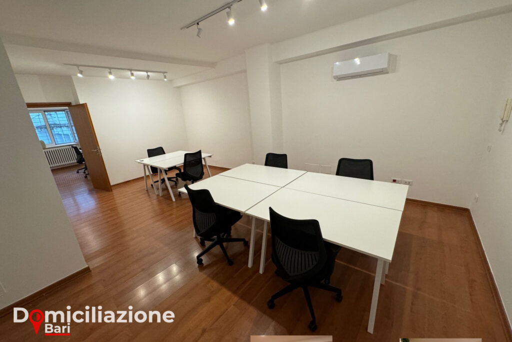 Foto del Coworking aziednale di Bari Domiciiazione Murat