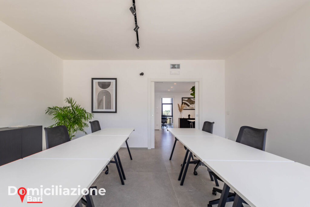 Foto della sala corsi di Bari Poggiofranco
