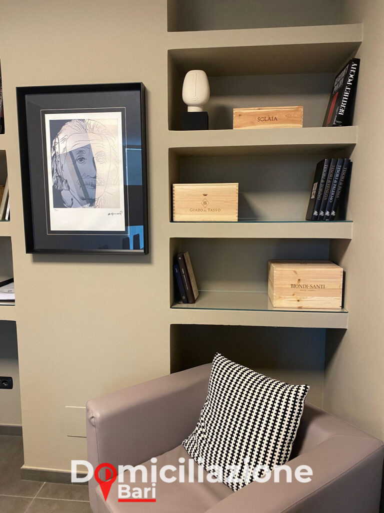 Foto del living coworking di Bari Picone Business Center
